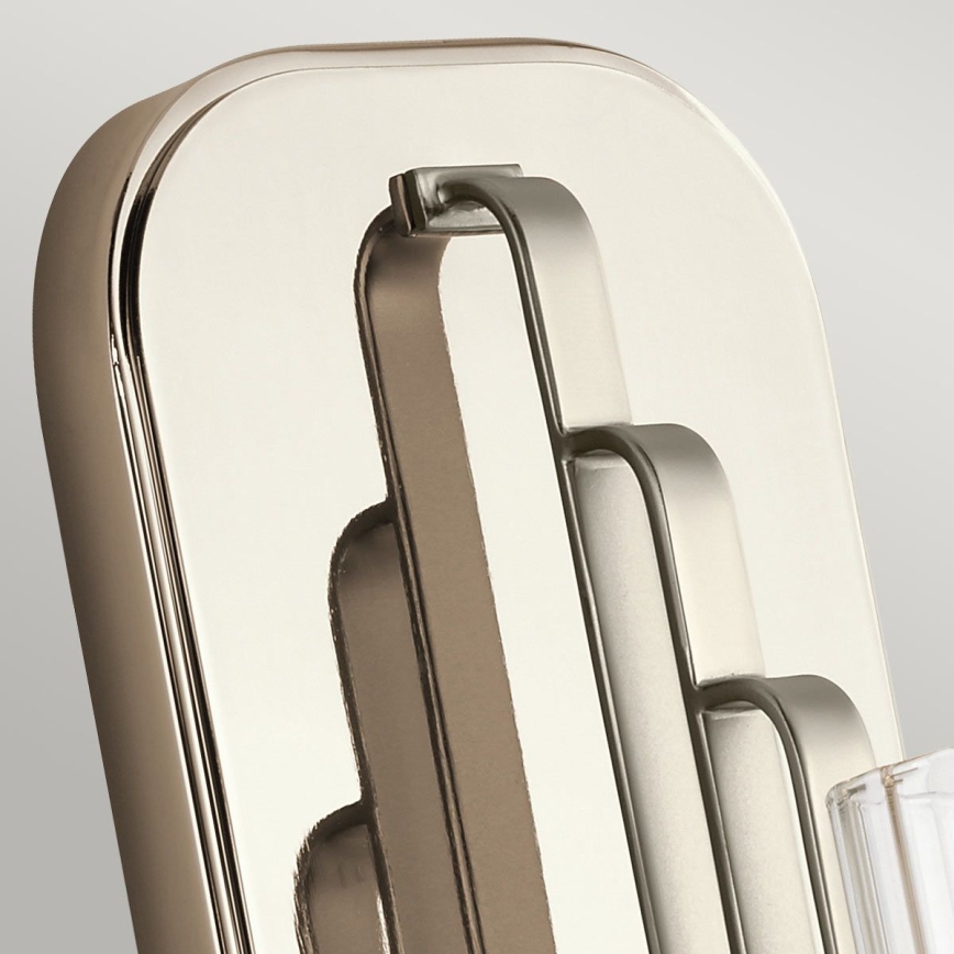 Quintiesse - Seinävalaisin KIMROSE 1xE14/40W/230V kiiltävä kromi