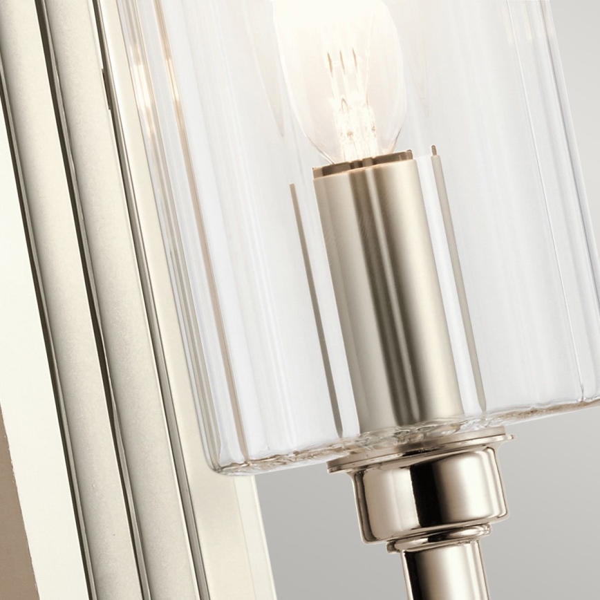 Quintiesse - Seinävalaisin KIMROSE 1xE14/40W/230V kiiltävä kromi