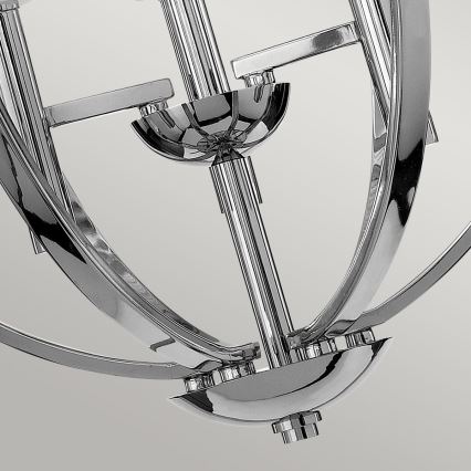 Quintiesse - LED-riippuvalaisin vaijerilla MONDO 3xG9/3W/230V Ø 45,7 cm kiiltävä kromi