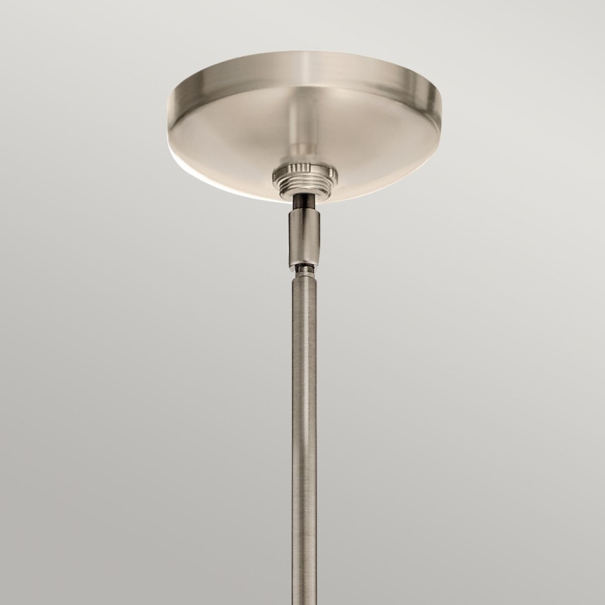 Quintiesse - Kattokruunu varrella NYE 6xE14/40W/230V halkaisija 71,1 cm mattakromi