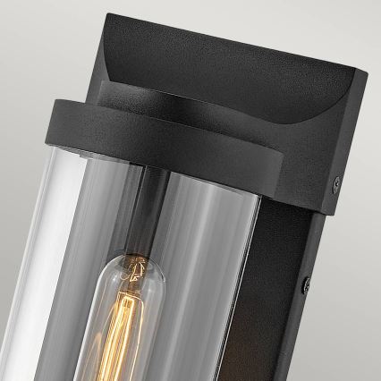 Quintiesse - Ulkoseinävalaisin PEARSON M 1xE27/60W/230V IP44 musta