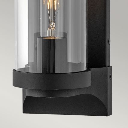 Quintiesse - Ulkoseinävalaisin PEARSON M 1xE27/60W/230V IP44 musta