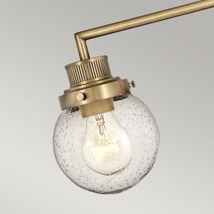 Quintiesse - Kylpyhuoneen seinävalaisin POPPY 3xE27/60W/230V IP44 kultainen