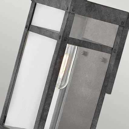 Quintiesse - Ulkoseinävalaisin PORTER S 1xE27/60W/230V IP44 musta