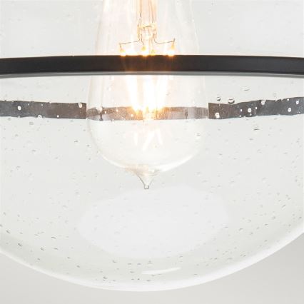 Quintiesse - Kattovalaisin SOMERSET 1xE27/60W/230V, halkaisija 28,2 cm, musta