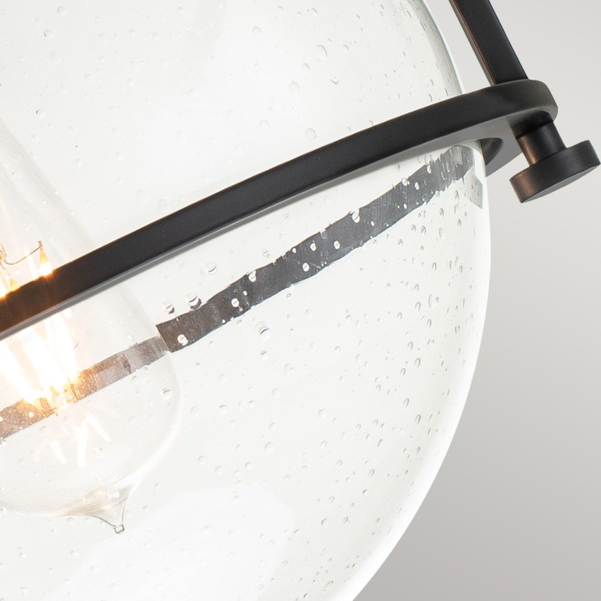 Quintiesse - Kattovalaisin SOMERSET 1xE27/60W/230V, halkaisija 28,2 cm, musta