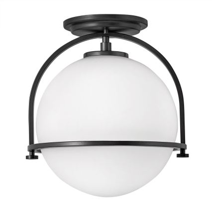 Quintiesse - SOMERSET-kattovalaisin 1xE27/60W/230V Ø 28,2 cm, musta