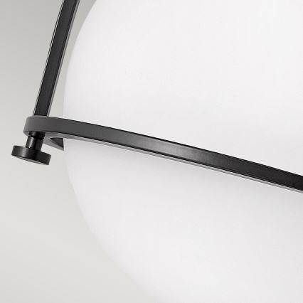 Quintiesse - SOMERSET-kattovalaisin 1xE27/60W/230V Ø 28,2 cm, musta