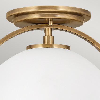 Quintiesse - Kattovalaisin SOMERSET 1xE27/60W/230V, halkaisija 28,2 cm, kullanvärinen