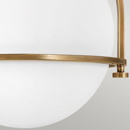 Quintiesse - Kattovalaisin SOMERSET 1xE27/60W/230V, halkaisija 28,2 cm, kullanvärinen