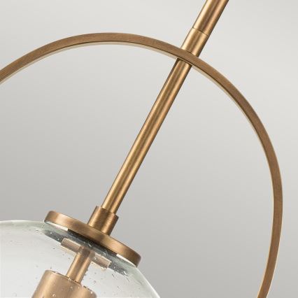 Quintiesse - SOMERSET varrella oleva riippuvalaisin 1xE27/60W/230V Ø 28,9 cm pronssinvärinen