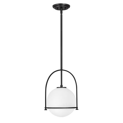 Quintiesse - SOMERSET varrellinen riippuvalaisin 1xE27/60W/230V Ø 28,9 cm musta