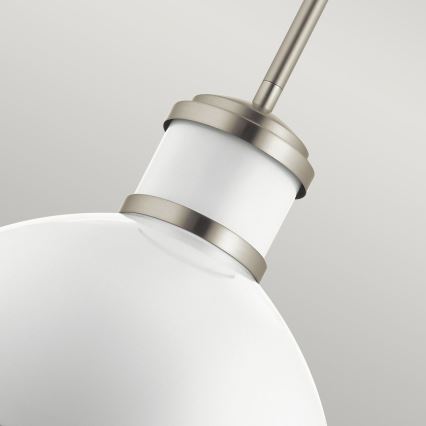 Quintiesse - Varrella oleva riippuvalaisin TOLLIS 1xE27/40W/230V halkaisija 40,8 cm mattakromi