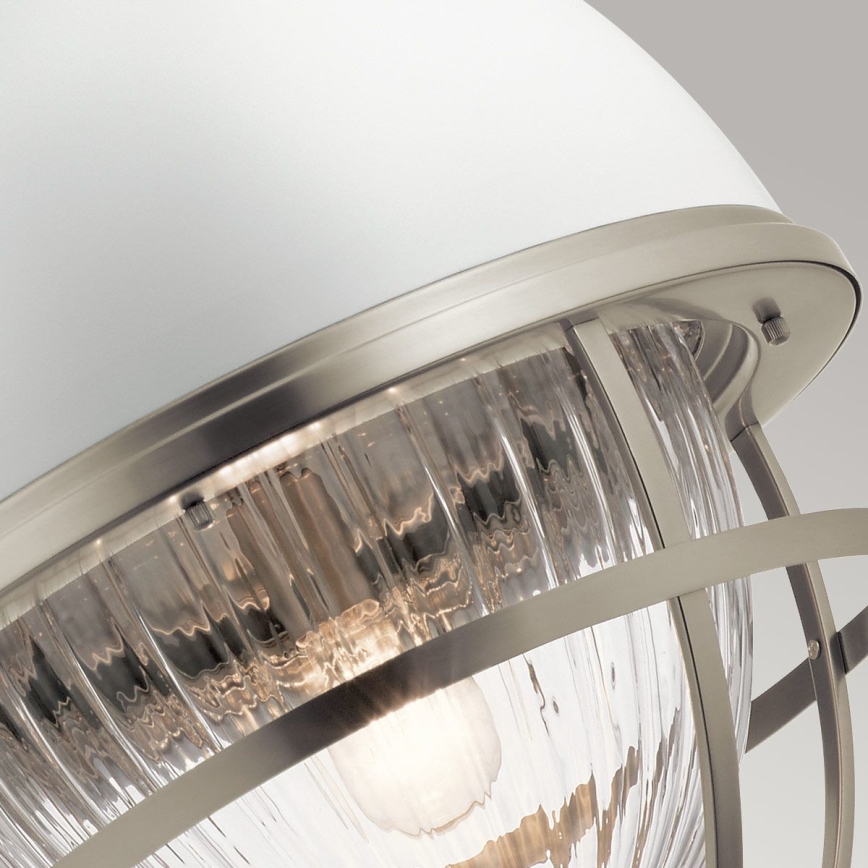 Quintiesse - Varrella oleva riippuvalaisin TOLLIS 1xE27/40W/230V halkaisija 40,8 cm mattakromi