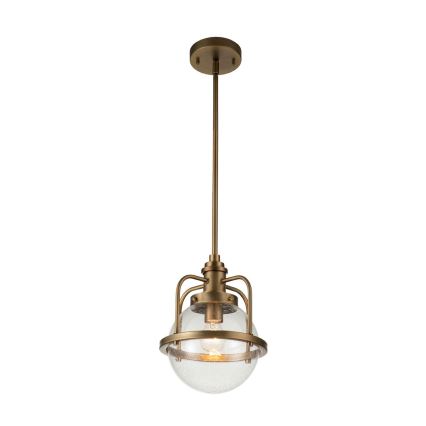 Quintiesse - Ulkopylväsvalaisin TRIOCENT 1xE27/40W/230V halkaisija 24 cm IP44 pronssi