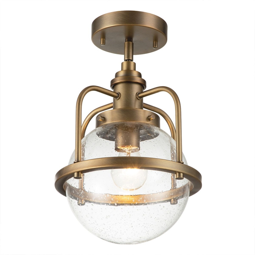 Quintiesse - Ulkopylväsvalaisin TRIOCENT 1xE27/40W/230V halkaisija 24 cm IP44 pronssi