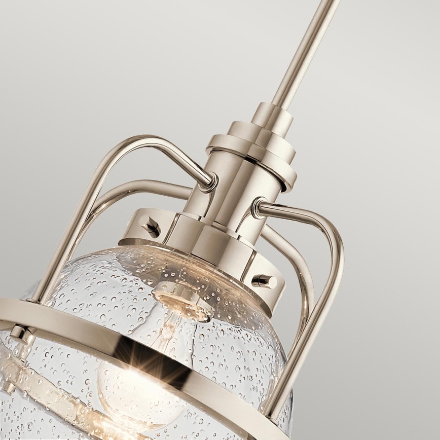 Quintiesse - Ulkovalaisin tolpassa TRIOCENT 1xE27/40W/230V IP44 kiiltävä kromi