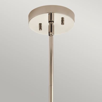 Quintiesse - Ulkovalaisin tolpassa TRIOCENT 1xE27/40W/230V IP44 kiiltävä kromi