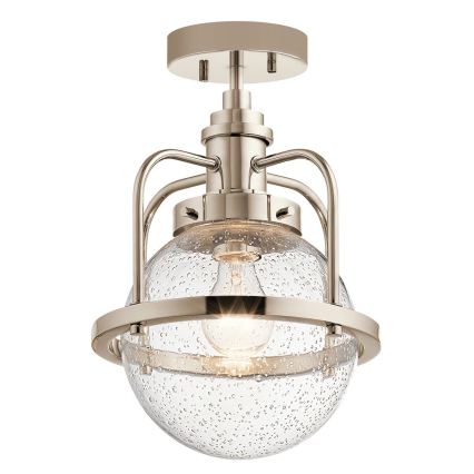 Quintiesse - Ulkovalaisin tolpassa TRIOCENT 1xE27/40W/230V IP44 kiiltävä kromi