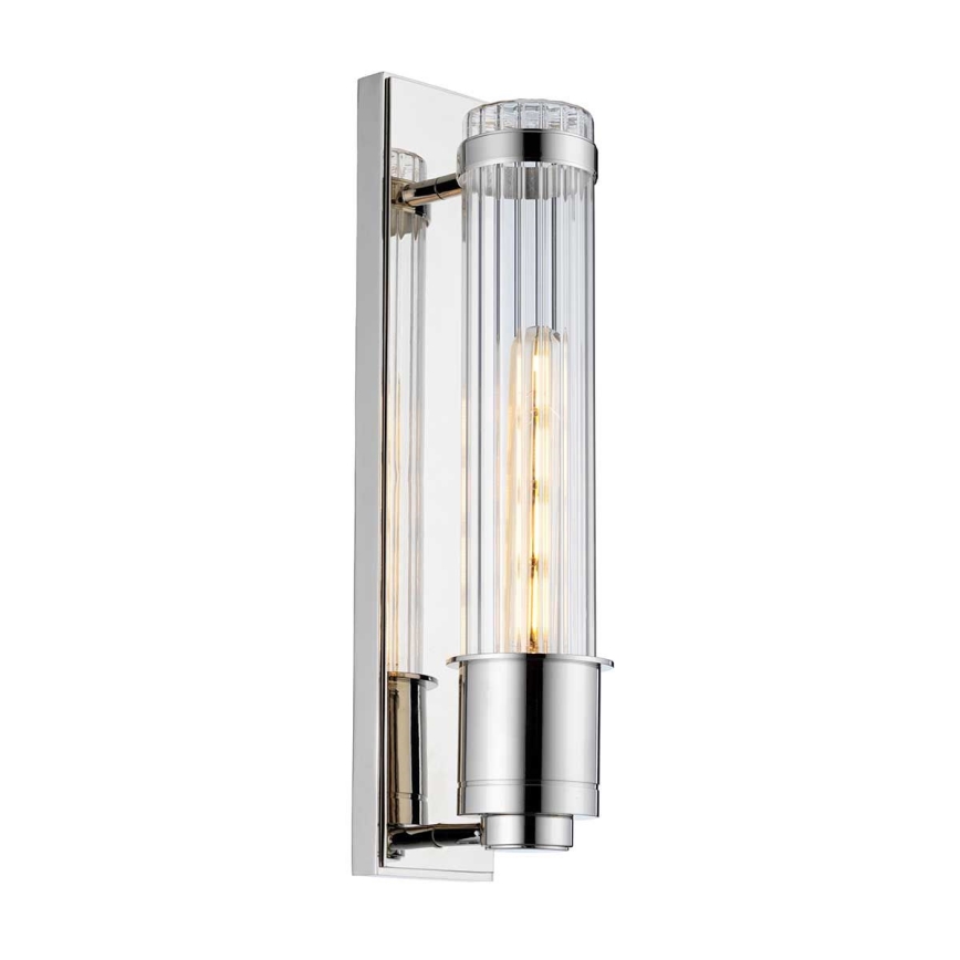 Quintiesse - Kylpyhuoneen seinävalaisin WELLINGTON 1xE27/60W/230V IP44 kiiltävä kromi