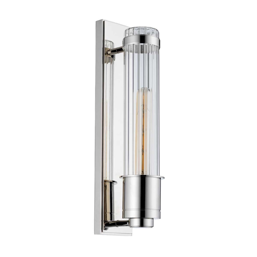 Quintiesse - Kylpyhuoneen seinävalaisin WELLINGTON 1xE27/60W/230V IP44 kiiltävä kromi