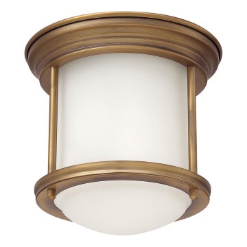 Quintiesse - Ulkokattovalaisin HADRIAN 1xE27/60W/230V halkaisija 16,8 cm IP44 kullanvärinen