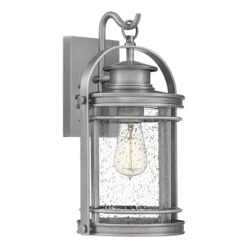 Quintiesse - Ulkoseinävalaisin BOOKER M 1xE27/60W/230V IP44 mattakromi