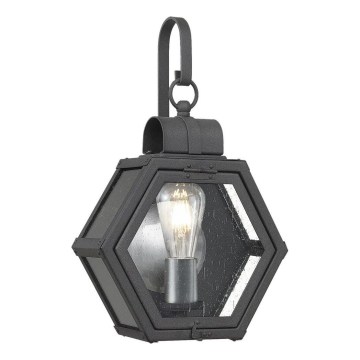 Quintiesse - Ulkoseinävalaisin HEATH M 1xE27/60W/230V IP44 musta