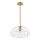 Quintiesse - Varrellinen riippuvalaisin LOTUS 1xE27/60W/230V halkaisija 40,7 cm, kultainen