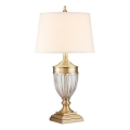 Quoizel - Pöytävalaisin DENNISON 1xE27/60W/230V kulta