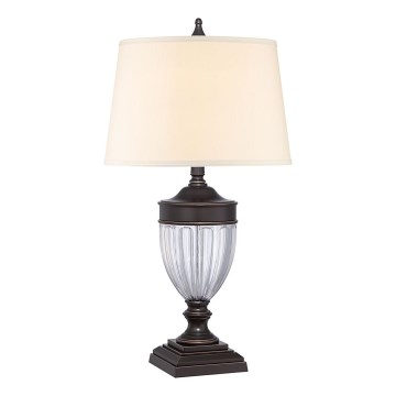 Quoizel - Pöytävalaisin DENNISON 1xE27/60W/230V pronssi