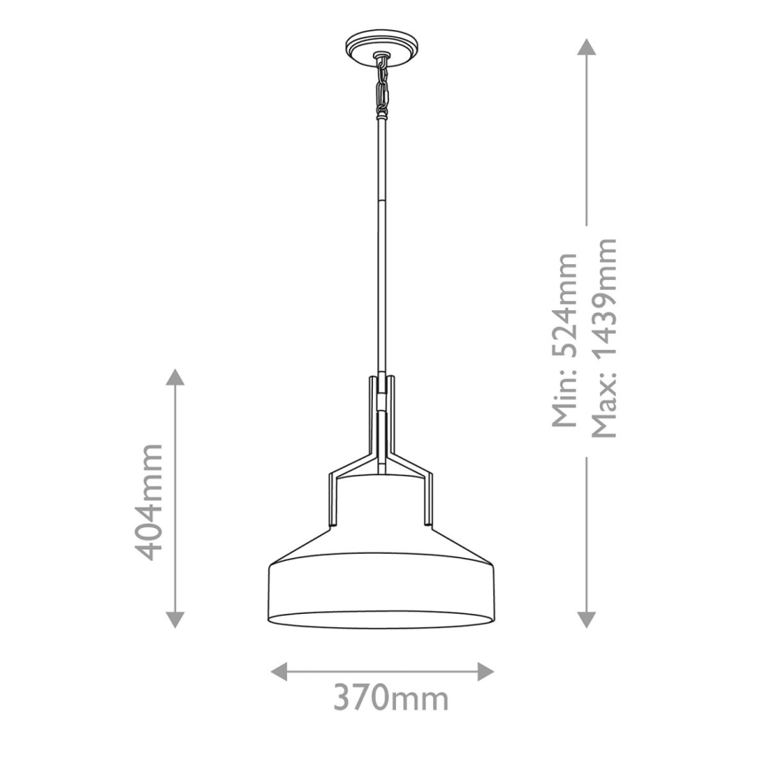 Quoizel - riippuvalaisin tangolla BRECKEN 2xE27/60W/230V kultainen/valkoinen