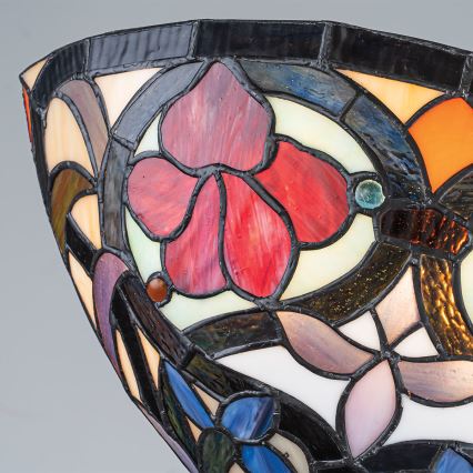 Quoizel - Seinävalaisin Tiffany LARISSA 2xE14/40W/230V