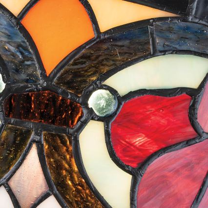 Quoizel - Seinävalaisin Tiffany LARISSA 2xE14/40W/230V