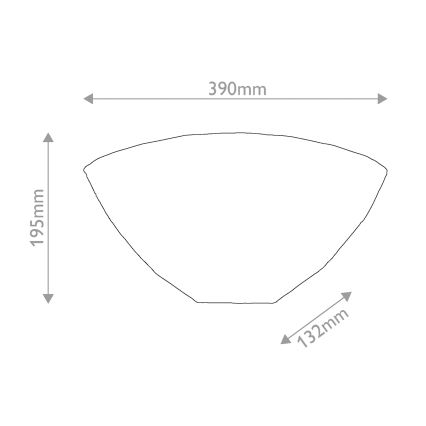 Quoizel - Seinävalaisin Tiffany LARISSA 2xE14/40W/230V