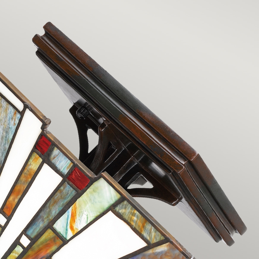 Quoizel - Tiffany MAYBECK kattovalaisin 2xE27/60W/230V