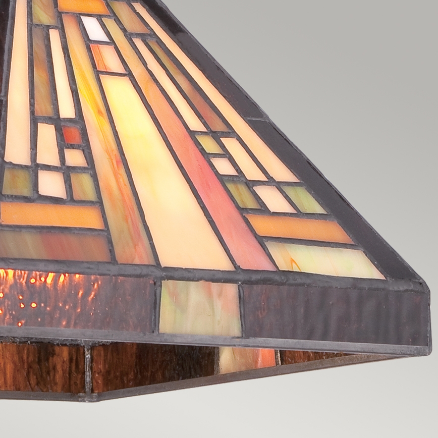 Quoizel - Seinävalaisin Tiffany STEPHEN 1xE27/100W/230V