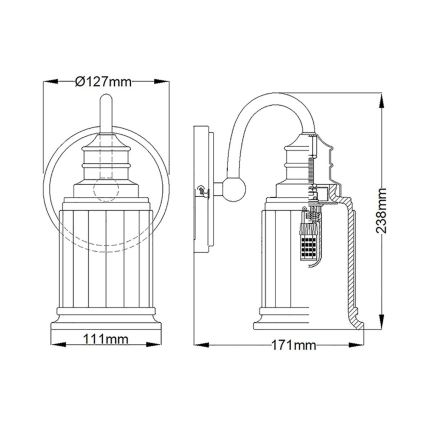 Quoizel - LED Kylpyhuoneen seinävalaisin SWELL 1xG9/3W/230V IP44 kiillotettu kromi