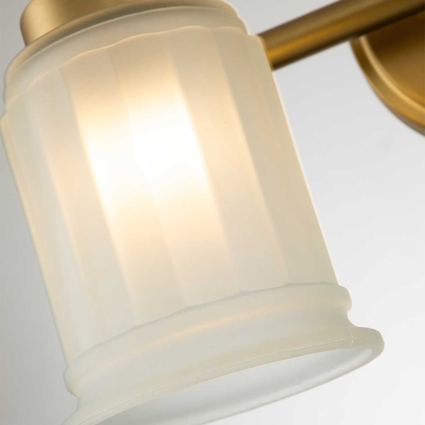 Quoizel - LED-kylpyhuoneen seinävalaisin SWELL 2xG9/3W/230V IP44 kultainen