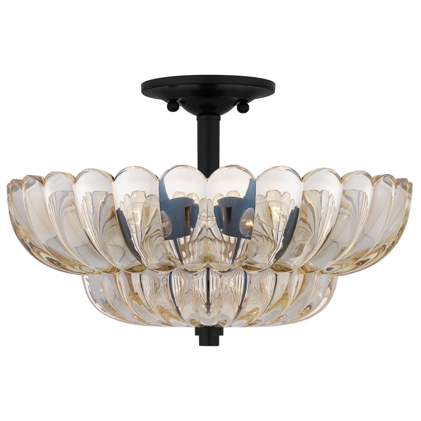 Quoizel - Kattovalo WHITECAP 4xE14/40W/230V halkaisija 39,5 cm