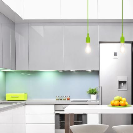 Rabalux - Riippuvalaisin E27/40W vihreä