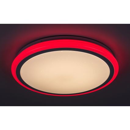 Rabalux - himmennettävä RGB-LED-kattovalaisin kaukosäätimellä LED/32W/230V halkaisija 40 cm