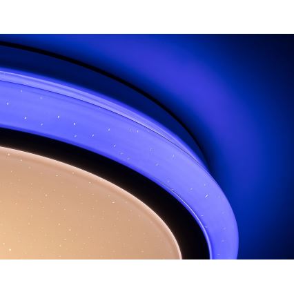 Rabalux - himmennettävä RGB-LED-kattovalaisin kaukosäätimellä LED/32W/230V halkaisija 40 cm
