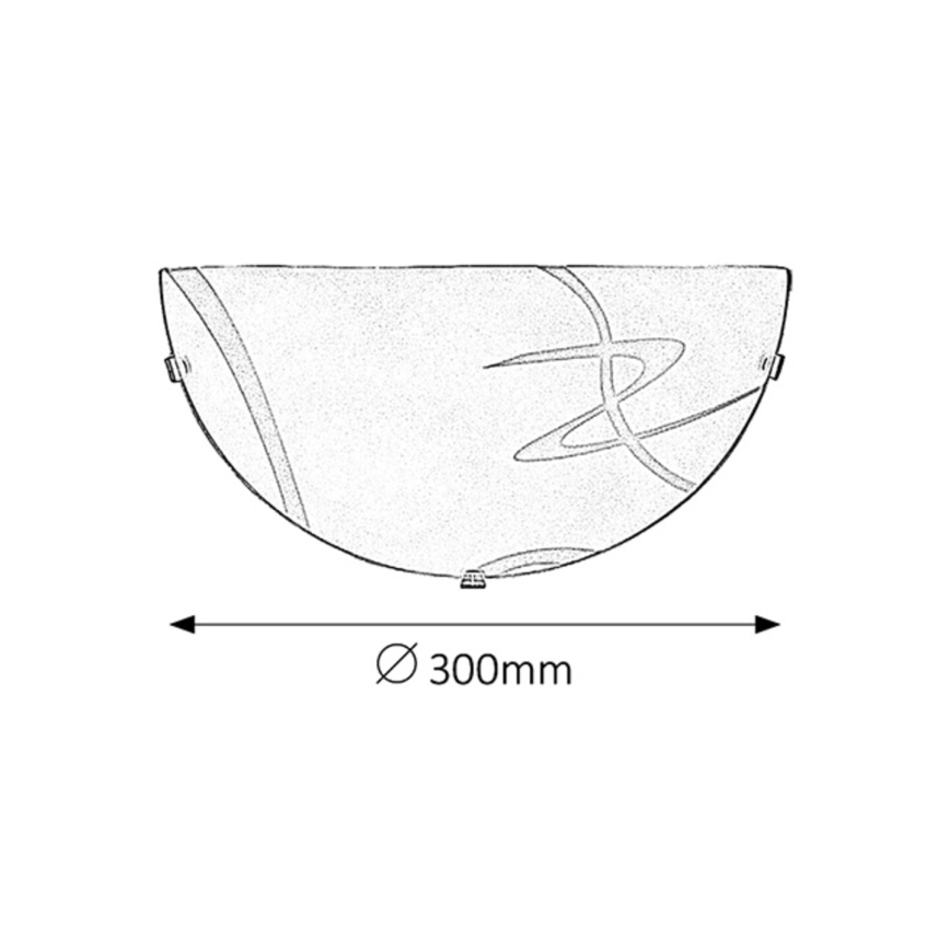 Rabalux - Seinävalaisin 1xE27/60W/230V