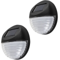 Rabalux - 2 kpl LED-aurinkoseinävalaisinta LED/0,06W/1,2V 300 mAh IP44