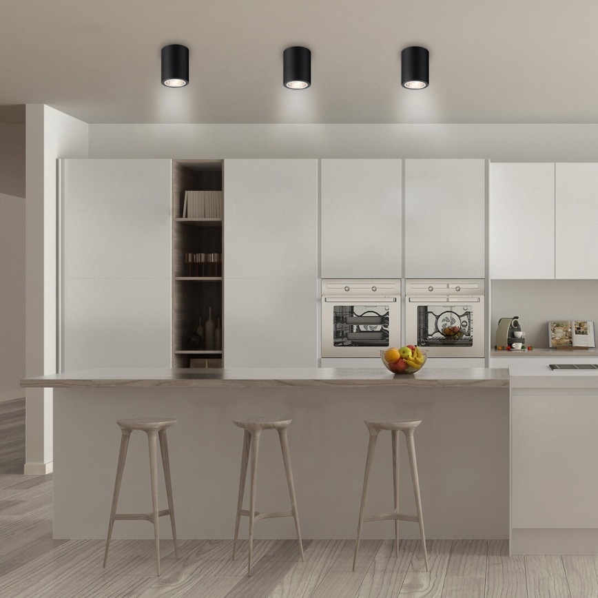 Rabalux - Kohdevalaisin 1xE27/25W/230V musta