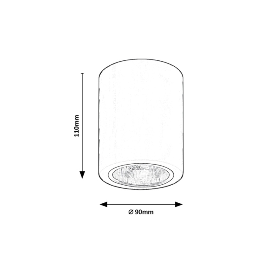 Rabalux - Kohdevalaisin 1xE27/25W/230V valkoinen