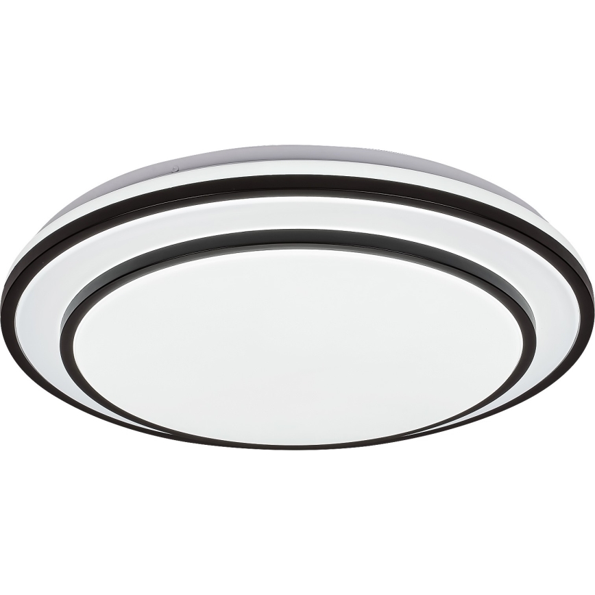 Rabalux - himmennettävä LED-kattovalaisin LED/40W/230V 3000-6500K, musta, halkaisija 49 cm + kauko-ohjain