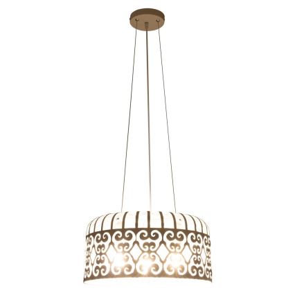 Rabalux - Kattokruunu 3xE27/60W/230V valkoinen