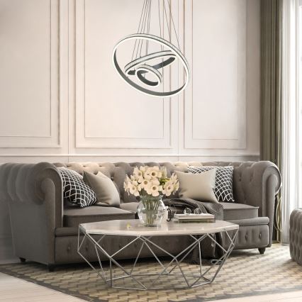 Rabalux - LED-kattokruunu johdossa LED/75W/230V